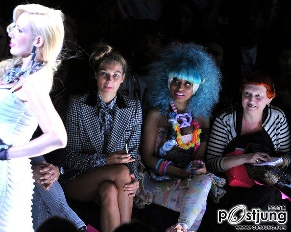 Nicki Minaj AT Spring 2012 Mercedes-Benz Fashion Week