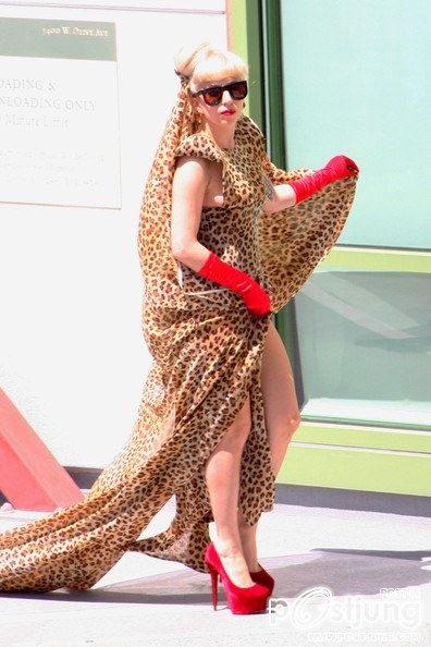 Lady Gaga in Burbank