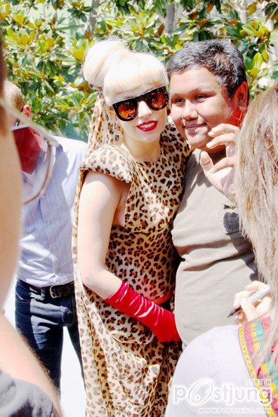 Lady Gaga in Burbank