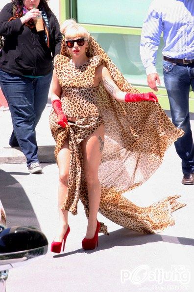 Lady Gaga in Burbank