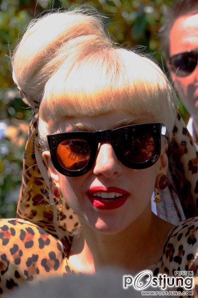 Lady Gaga in Burbank