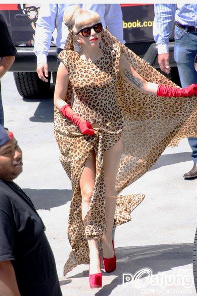 Lady Gaga in Burbank
