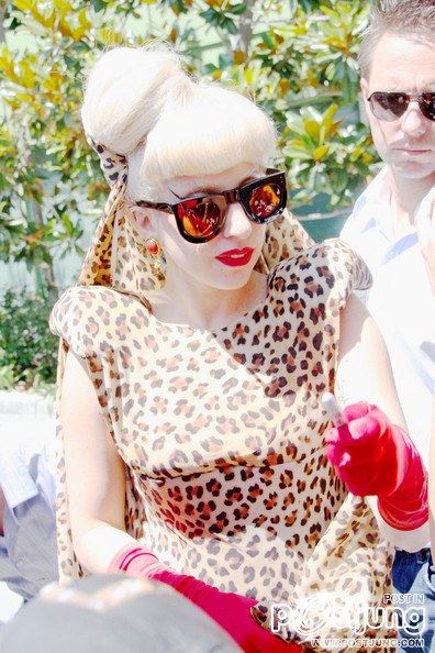 Lady Gaga in Burbank