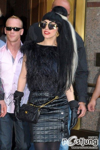 Lady Gaga and Luc Carl in Manhattan 2