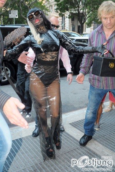 Lady Gaga and Luc Carl in Manhattan 2