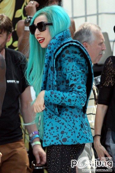 Lady Gaga Rehearses for the MuchMusic Video Awards