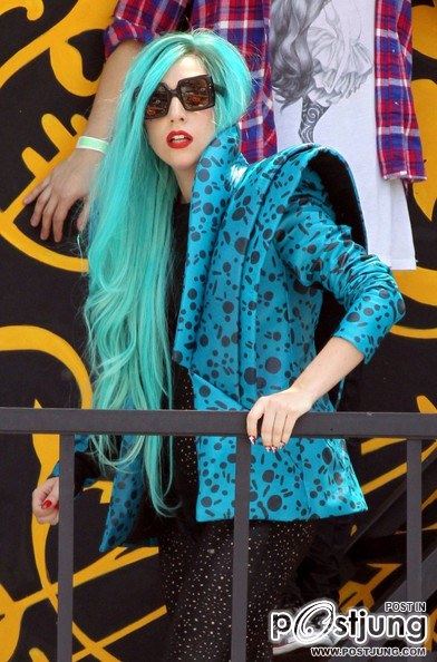 Lady Gaga Rehearses for the MuchMusic Video Awards