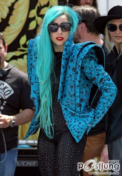 Lady Gaga Rehearses for the MuchMusic Video Awards