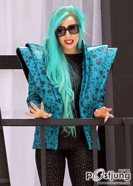 Lady Gaga Rehearses for the MuchMusic Video Awards
