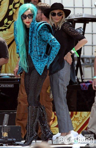 Lady Gaga Rehearses for the MuchMusic Video Awards
