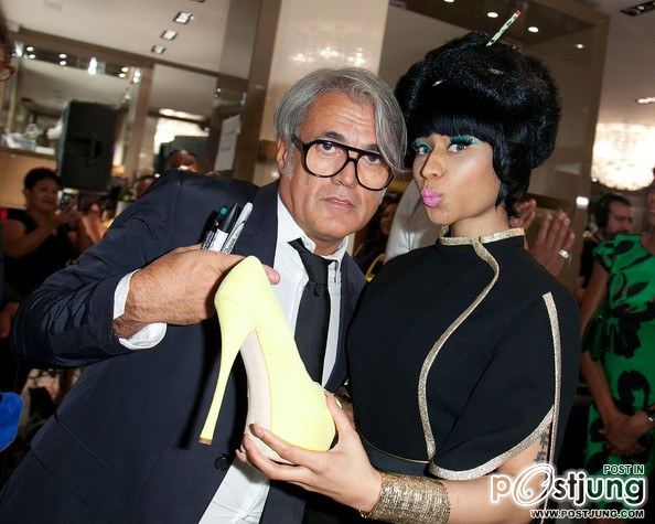 Nicki Minaj - Giuseppe Zanotti Design Fashion's Night Out
