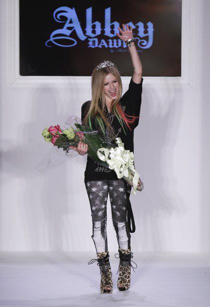 Abbey Dawn at NY Fashion Week -Avril Lavigne