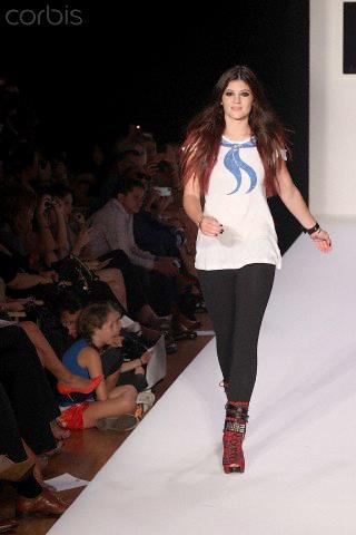 Abbey Dawn at NY Fashion Week -Avril Lavigne