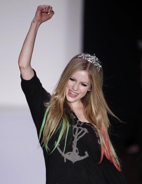 Abbey Dawn at NY Fashion Week -Avril Lavigne