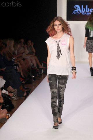 Abbey Dawn at NY Fashion Week -Avril Lavigne