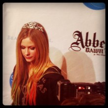 Abbey Dawn at NY Fashion Week -Avril Lavigne