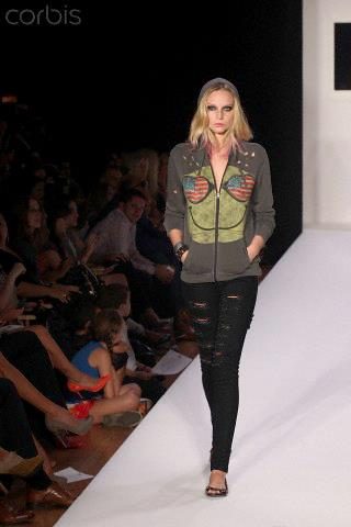 Abbey Dawn at NY Fashion Week -Avril Lavigne