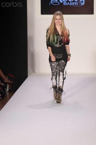 Abbey Dawn at NY Fashion Week -Avril Lavigne