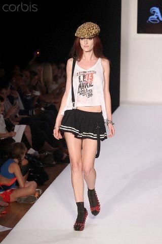 Abbey Dawn at NY Fashion Week -Avril Lavigne