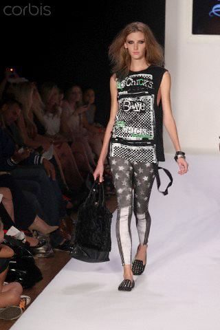 Abbey Dawn at NY Fashion Week -Avril Lavigne