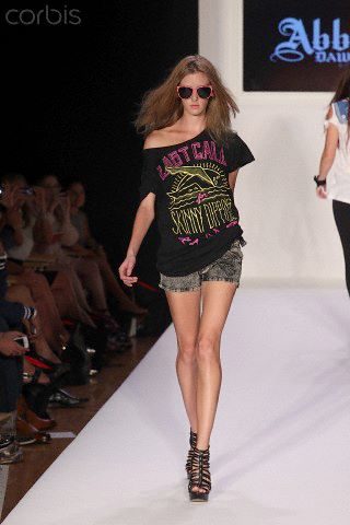 Abbey Dawn at NY Fashion Week -Avril Lavigne