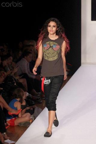 Abbey Dawn at NY Fashion Week -Avril Lavigne