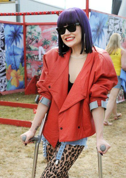 Jessie J ที่งาน V Festival พร้อมลุคใหม่สุดเปรี้ยว!