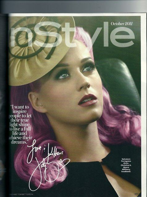 Katy Perry ถ่ายแบบลงนิตยสาร InSTyle Magazine!!