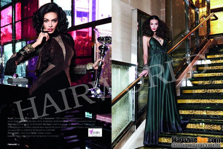 &ldquo;ฟลอเรนซ์&rdquo; วนิดา เฟเวอร์ @ HAIR WORLD vol. 4 no. 36 September 2011