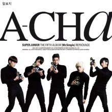 Super Junior's 5th repackage album  A-CHA 