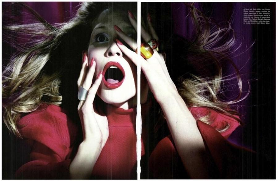 Katrin Thormann @ Vogue Beauty Italia September 2011