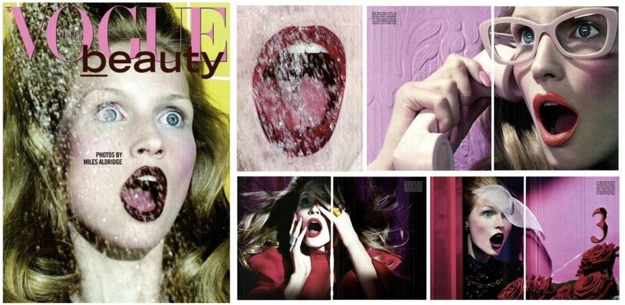 Katrin Thormann @ Vogue Beauty Italia September 2011