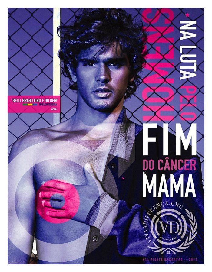 Marlon Teixeira @ Men in Fight (To End) Breast Cancer campaign