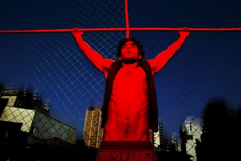 Marlon Teixeira @ Men in Fight (To End) Breast Cancer campaign