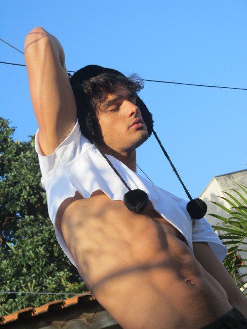 Marlon Teixeira @ Men in Fight (To End) Breast Cancer campaign