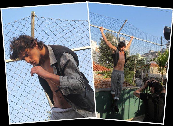 Marlon Teixeira @ Men in Fight (To End) Breast Cancer campaign