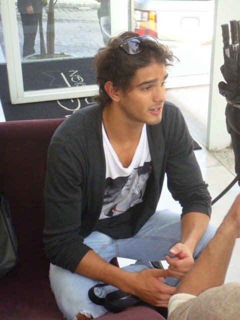 Marlon Teixeira @ Men in Fight (To End) Breast Cancer campaign