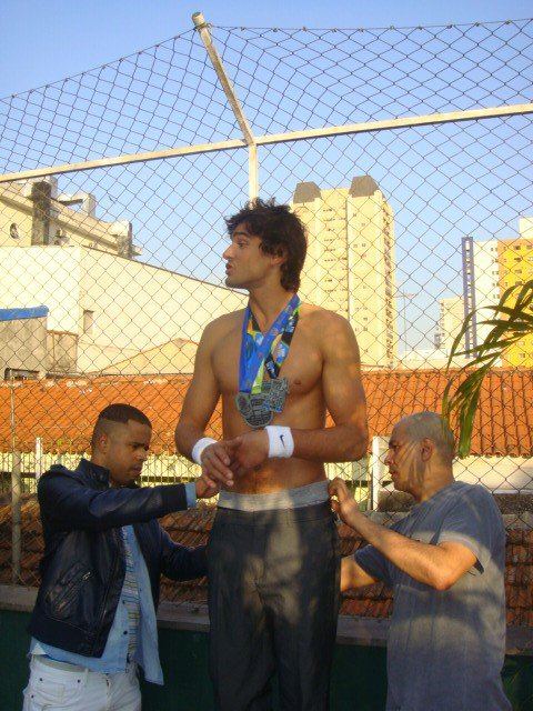 Marlon Teixeira @ Men in Fight (To End) Breast Cancer campaign