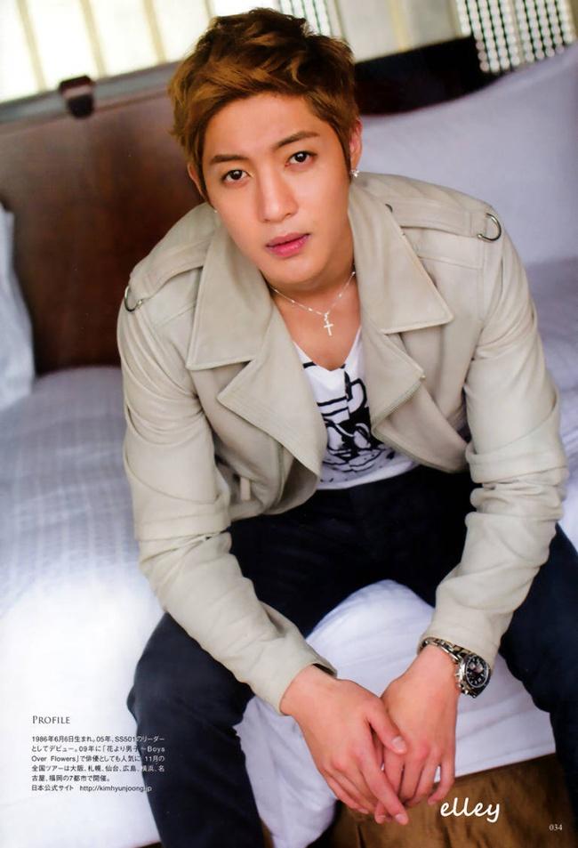 Kim Hyun Joong feature on two Japanese Magazine