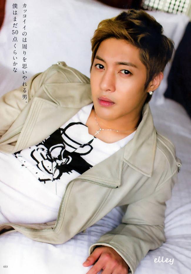 Kim Hyun Joong feature on two Japanese Magazine