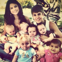 Justin Bieber & Selena Gomez..and Babies