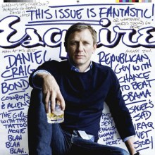 Daniel Craig @ Esquire magazine August 2011