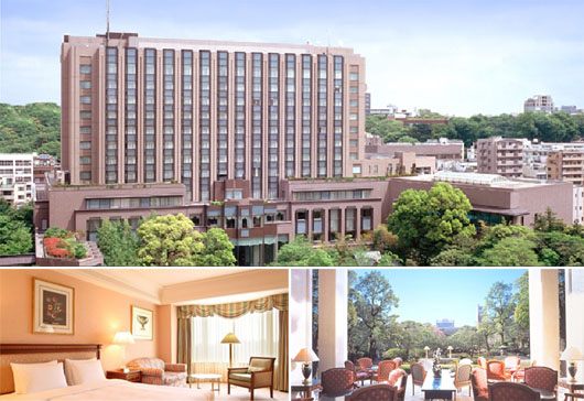 7 RIHGA Royal Hotels Tokyoสัมผัสกับธรรมชาติต้นไม้