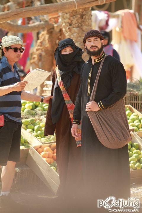 * * * ภาพจากกองถ่ายละคร "ฟ้าจรดทราย" ณ ทะเลทราย ประเทศอิยิปต์ สดๆใหม่ๆร้อนๆมาแล้วจ้า * * *