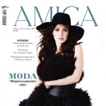 Megan Fox covers Amica September issue