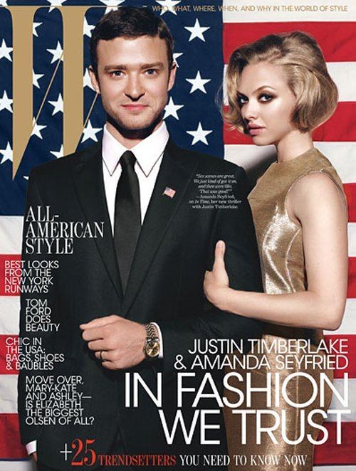 Justin TImberlake และ Amanda Seyfried บนปกนิตยสาร W Magazine!