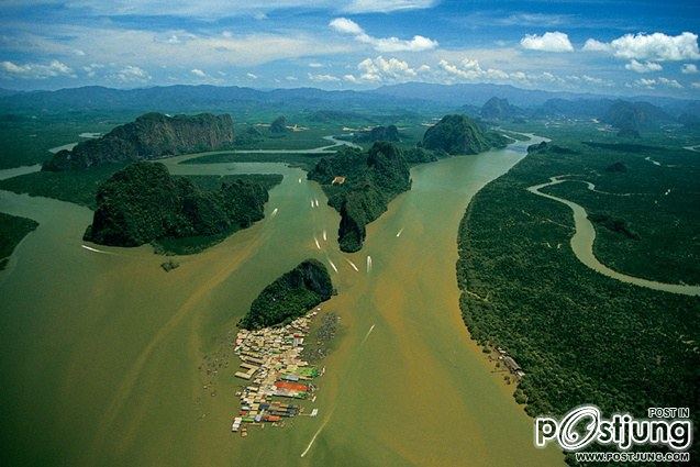 วิวมุมสูงของเมืองไทยที่สวยไม่แพ้เมืองไหนในโลก