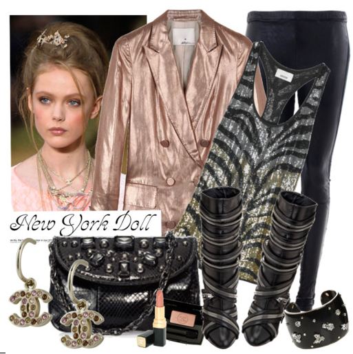 แฟชั่น จับคู่ เลกกิ้งหนัง กะเสื้อ ตัวสวย ให้เข้าเซ็ท