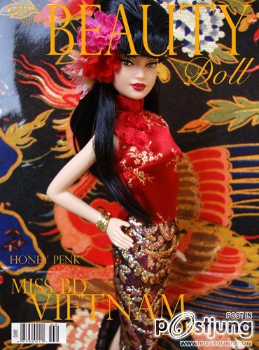 TOP15 MISS BEAUTY DOLL 2011 FASHION COVER