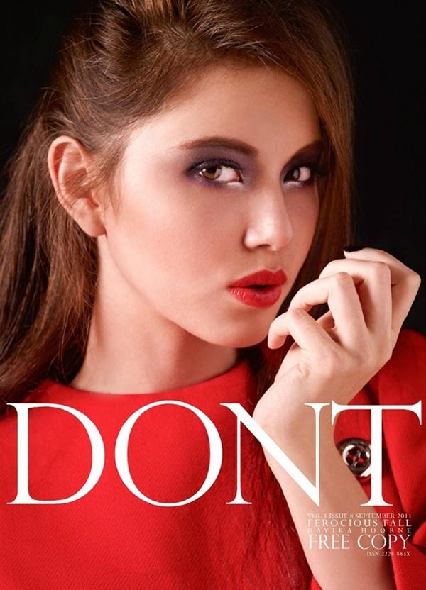 ใหม่-ดาวิกา โฮร์เน่ @ DONT MAGAZINE vol. 1 no.8 September 2011